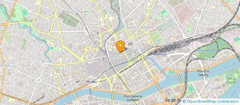 localisation de l'entreprise P & S à NANTES