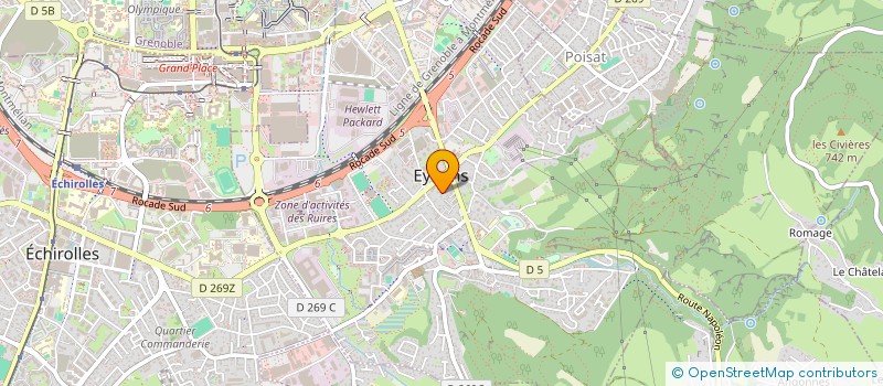 localisation de l'entreprise P&S ASSETS MANAGEMENT  EYBENS