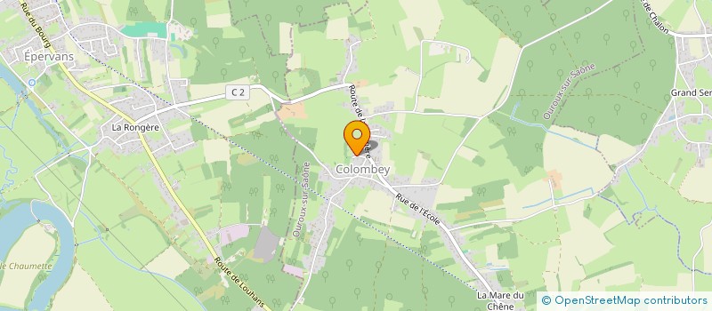 localisation de l'entreprise P&S CHATELET  L'ABERGEMENT-SAINTE-COLOMBE