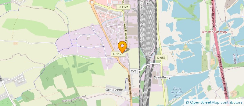 localisation de l'entreprise P.S.D. à NORROY-LE-VENEUR