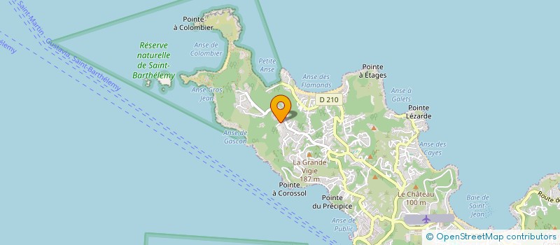 localisation de l'entreprise P.S.D à SAINT BARTHELEMY