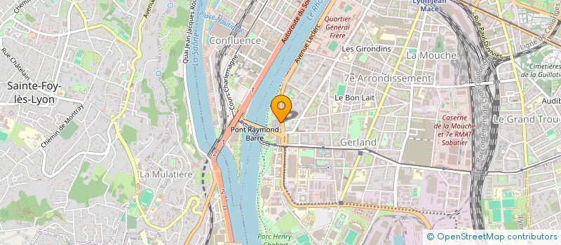 localisation de l'entreprise P.S HEXAGONE ASSOCIATED ADJUSTERS à LYON