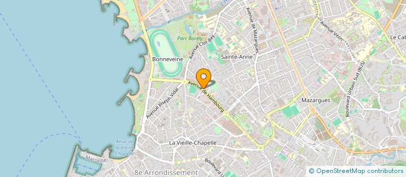 localisation de l'entreprise P.S.J MOBILIER à MARSEILLE