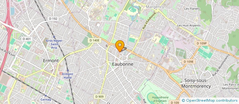 localisation de l'entreprise P.S.L. à EAUBONNE