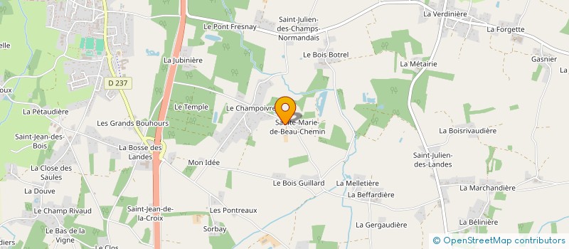 localisation de l'entreprise P.S.O.T.P. RECYCLAGE  HERIC