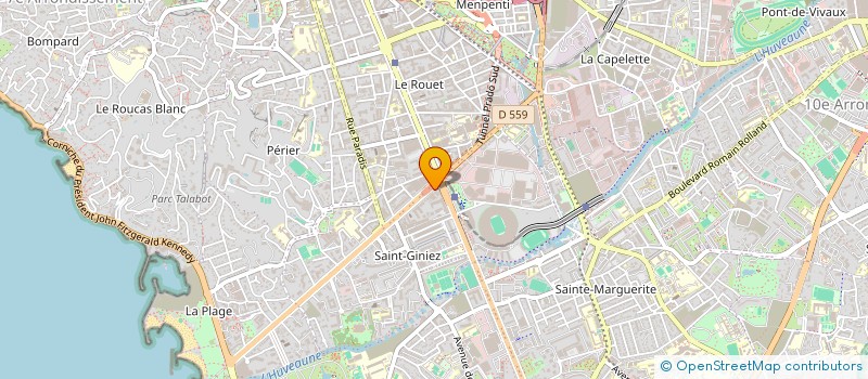 localisation de l'entreprise P S R à MARSEILLE