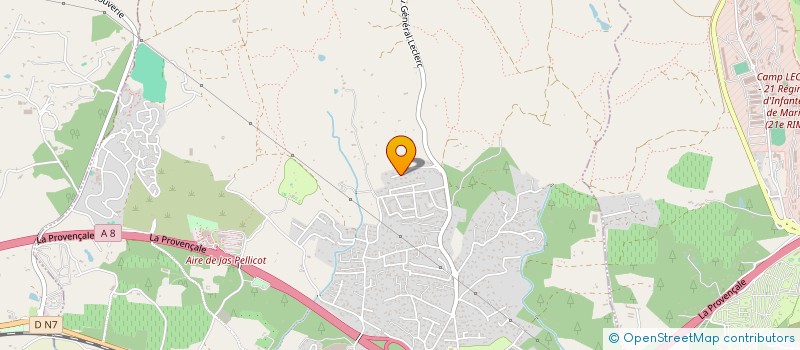 localisation de l'entreprise P.S.R  PUGET-SUR-ARGENS