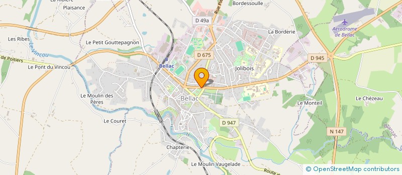 localisation de l'entreprise P.S.R.  DROUX