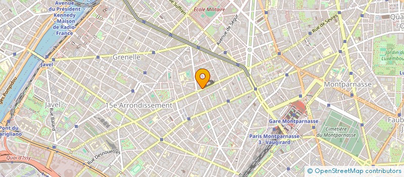 localisation de l'entreprise P.S.R. LECOURBE  PARIS