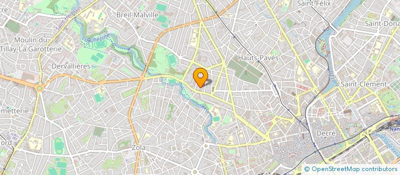 localisation de l'entreprise P.S.S. - PROFESSIONAL SERVICE SYSTEM à NANTES