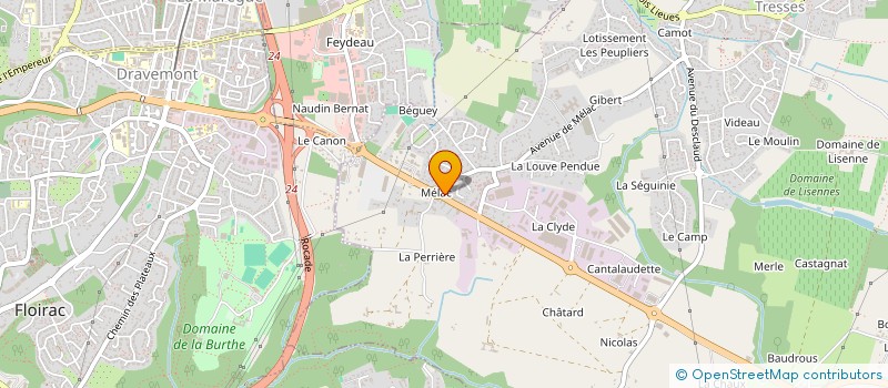 localisation de l'entreprise P.S.T  ANDERNOS-LES-BAINS