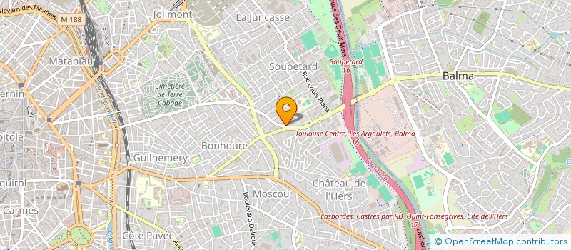 localisation de l'entreprise P SCLAFER à TOULOUSE