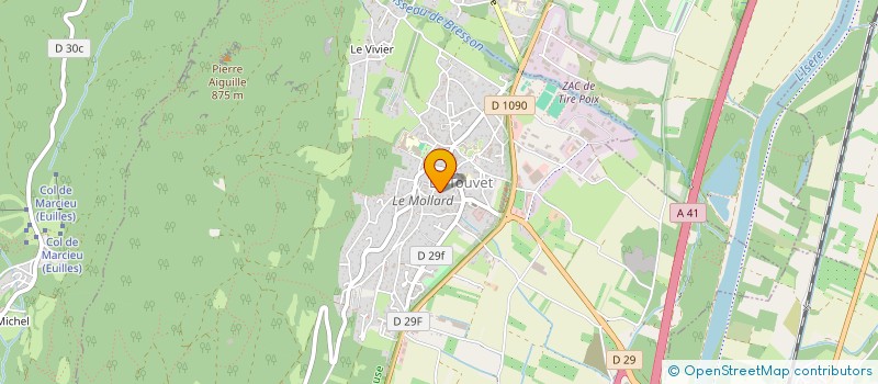 localisation de l'entreprise P.SERVIZIO  GENTILLY