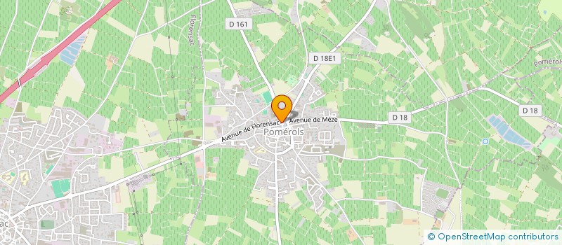 localisation de l'entreprise P@SSIMMO  POMEROLS