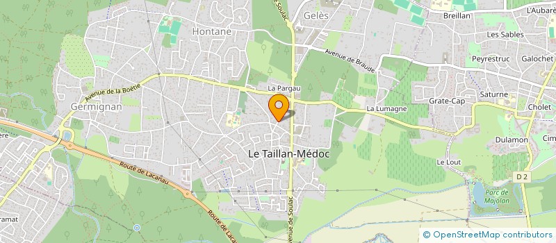 localisation de l'entreprise P@SSWD  LE TAILLAN-MEDOC