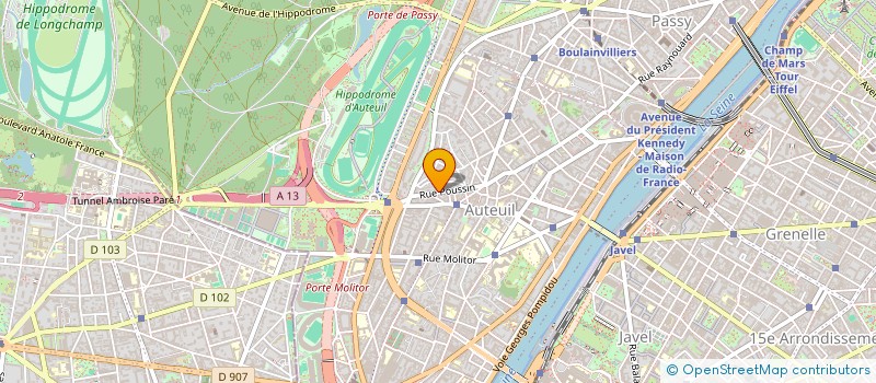 localisation de l'entreprise P.T NAIL  PARIS