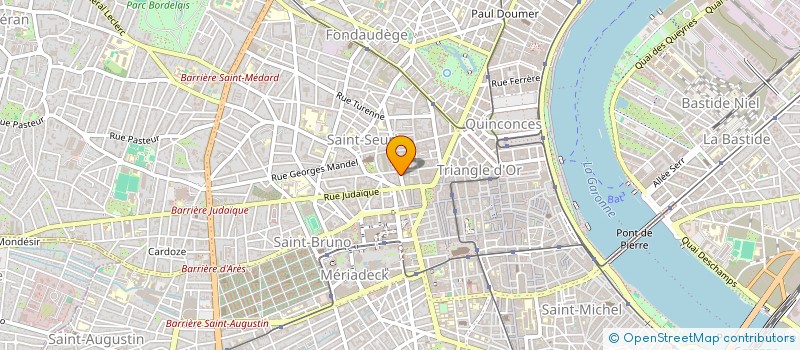 localisation de l'entreprise P T T SUD OUEST PERIODIQUE à BORDEAUX
