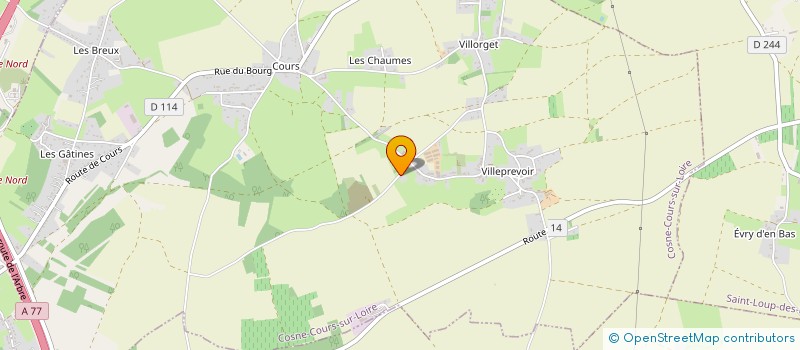 localisation de l'entreprise P'TIGUI'ZMO à COSNE-COURS-SUR-LOIRE