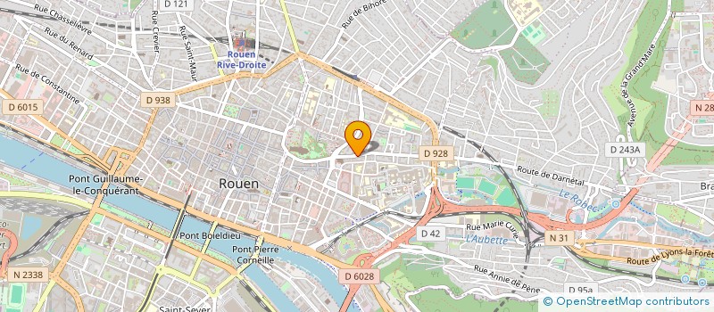 localisation de l'entreprise P'TIT BELDI à ROUEN