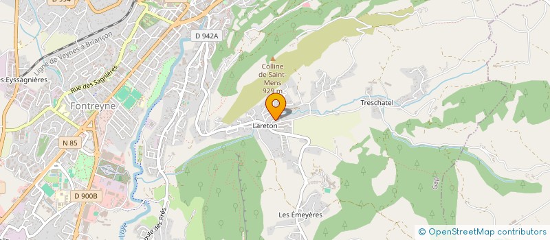 localisation de l'entreprise P'TIT BOUT DE FROMAGE  GAP