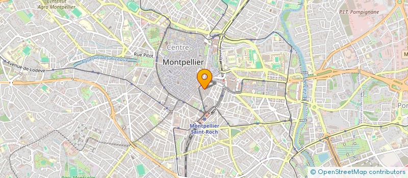 localisation de l'entreprise P'TIT COEUR à MONTPELLIER