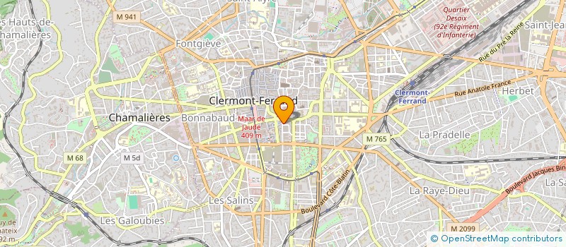 localisation de l'entreprise P'TIT ENCAS à CLERMONT-FERRAND