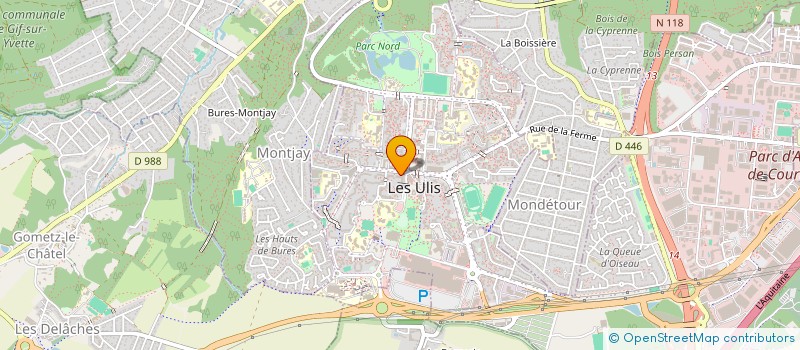 localisation de l'entreprise P'TIT FRAIS à LES ULIS