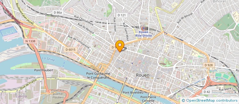 localisation de l'entreprise P' TIT JUL à ROUEN