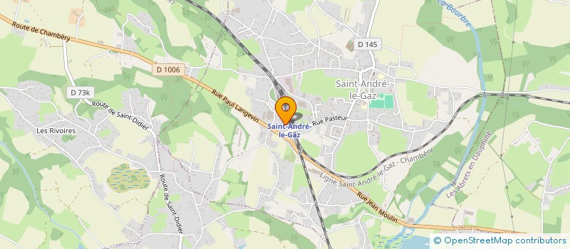 localisation de l'entreprise P'TIT LOUIS  SAINT-ANDRE-LE-GAZ