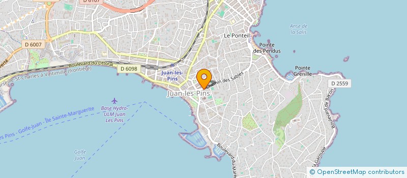 localisation de l'entreprise P'TIT MONDE DE L'ENFANCE  ANTIBES