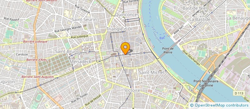 localisation de l'entreprise P'TIT PRIX  BORDEAUX