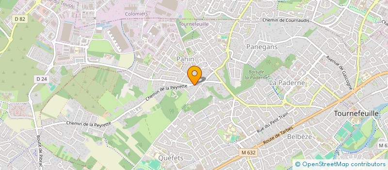 localisation de l'entreprise P'TITE BOITE A MUSIQUE  TOURNEFEUILLE