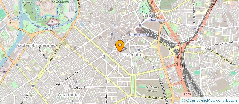localisation de l'entreprise P'TITE SORCIERE à LILLE