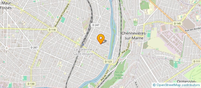 localisation de l'entreprise P' TOUCH à SAINT-MAUR-DES-FOSSES