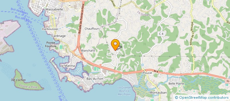 localisation de l'entreprise P-TYLU  LE GOSIER