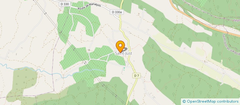 localisation de l'entreprise P.U.L.S.E. ELECTRICITE  SAINT-JUST-ET-VACQUIERES