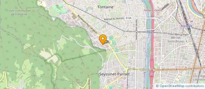 localisation de l'entreprise P V C M  FONTAINE