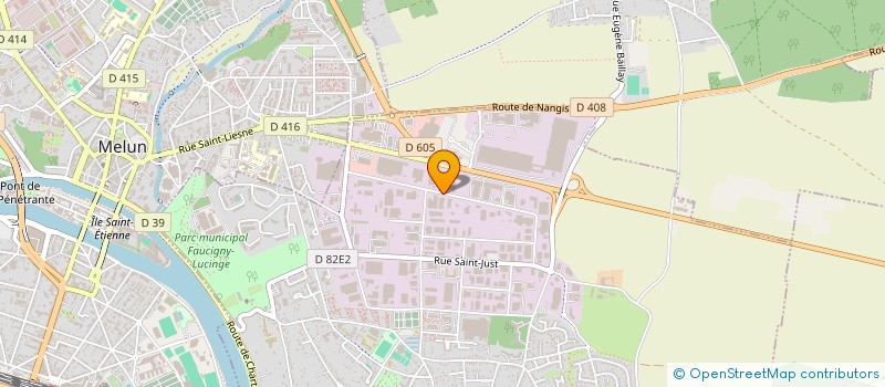 localisation de l'entreprise P V I à VAUX-LE-PENIL
