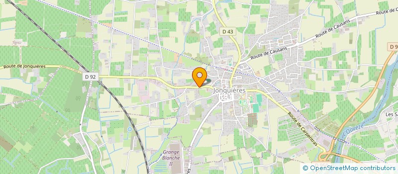 localisation de l'entreprise P.V.I PRESTATION VEHICULE INDUSTRIEL  JONQUIERES