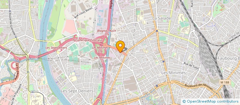 localisation de l'entreprise P&V INVEST CONSEIL  SAINT-ALBAN