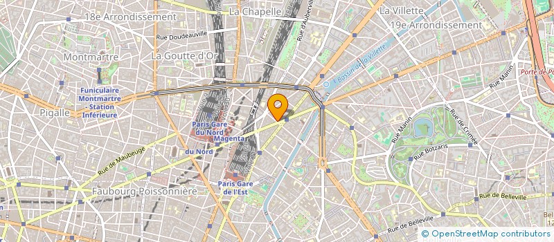 localisation de l'entreprise P.V.L COUTURE  PARIS