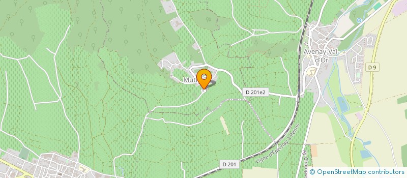 localisation de l'entreprise P.V.M.Z.  MUTIGNY