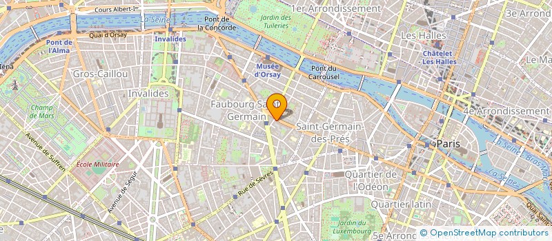 localisation de l'entreprise P&W HOSPITALITY  PARIS