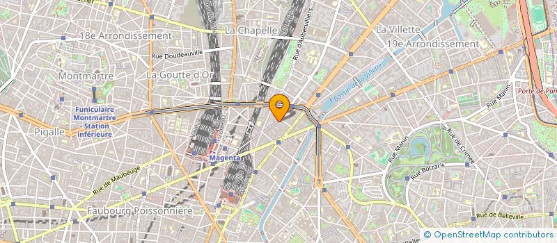 localisation de l'entreprise P.Y.  PARIS