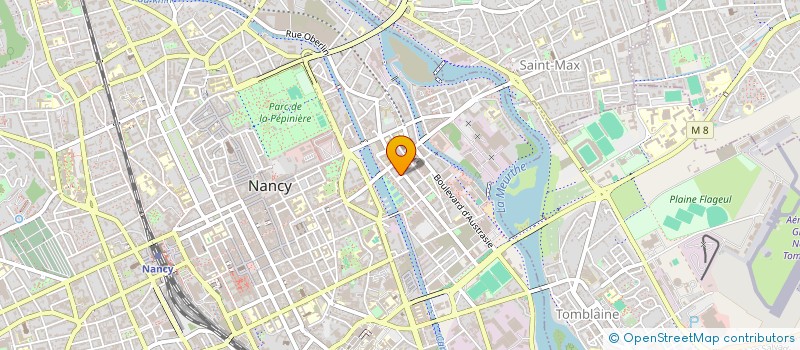 localisation de l'entreprise P&Y  NANCY