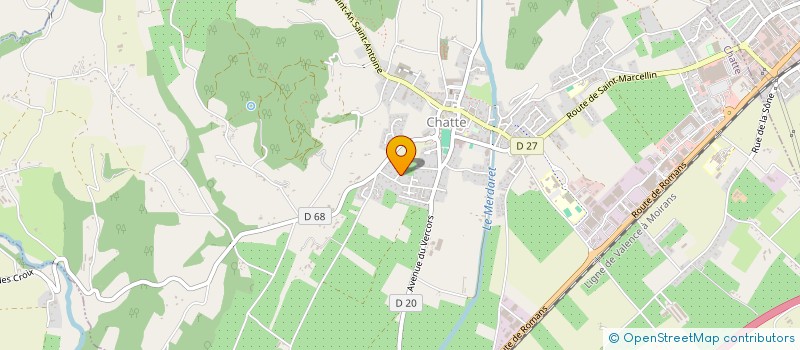 localisation de l'entreprise P&Y COMPANY  CHATTE