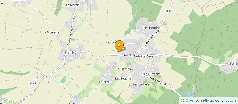 localisation de l'entreprise P.Y.J.R.K.  LINDRY