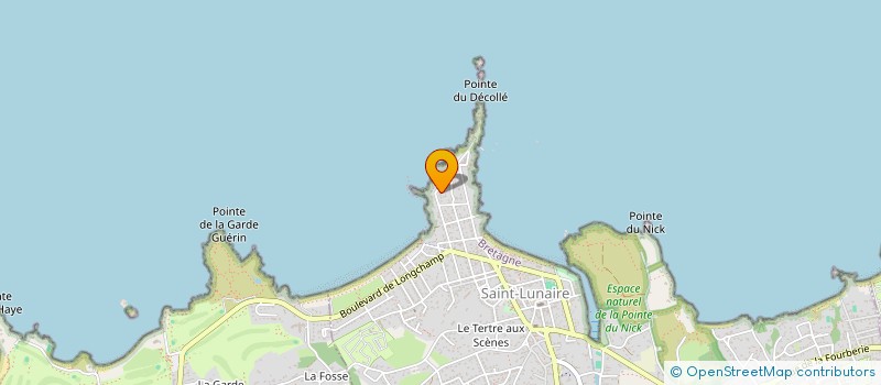 localisation de l'entreprise P.Y.K.  SAINT-LUNAIRE