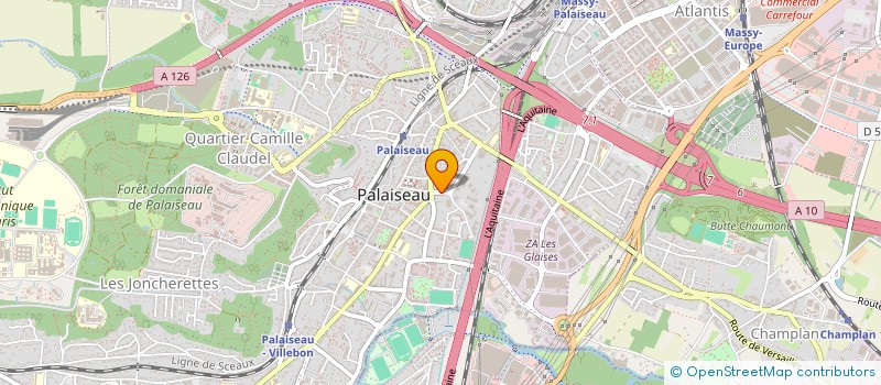 localisation de l'entreprise P12 MANAGEMENT à PALAISEAU