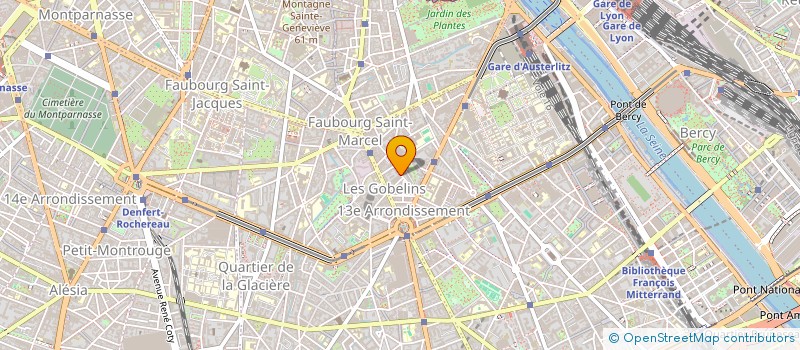 localisation de l'entreprise P13 FORME à PARIS